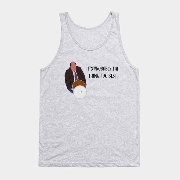 The Office "Kevin's Chili" Quote Tank Top by Design Garden